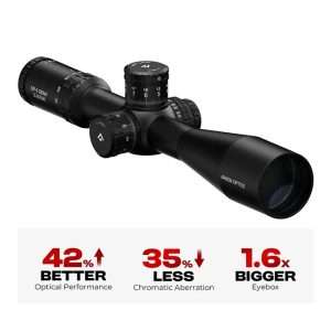 Arken EP-5 Gen II 5-25×56 FFP Illuminated TOR Reticle With Zero Stop 34mm Mil